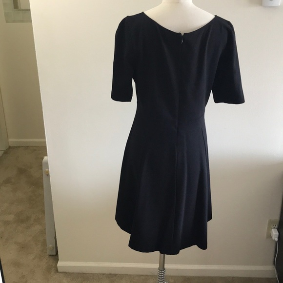 JCrew Black Dress size 10 fit and flare - Picture 4 of 4